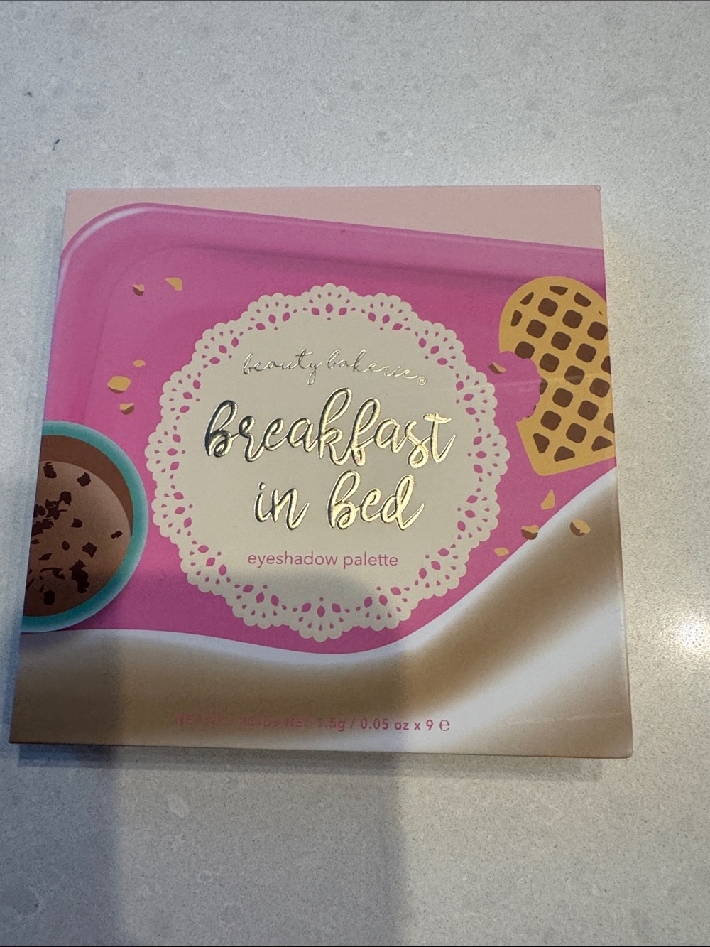 Beauty Bakerie Breakfast In Bed Eyeshadow Palette - Pink, Gold, Cream